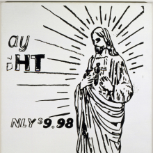 <p>Andy Warhol (American, 1928–1987). <em>Christ-$9.98</em>, 1985–86. Acrylic and screenprint on linen, 20 × 16 in. (50.8 × 40.6 cm). The Andy Warhol Museum, Pittsburgh; Founding Collection, Contribution The Andy Warhol Foundation for the Visual Arts, Inc., 1998.1.317. © 2021 The Andy Warhol Foundation for the Visual Arts, Inc. / Licensed by Artists Rights Society (ARS), New York</p>