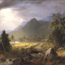 Asher B. Durand: The First Harvest in the Wilderness