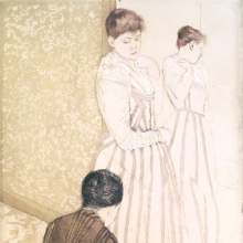 Mary Cassatt: The Fitting