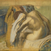 Edgar Degas: Woman Drying Her Hair