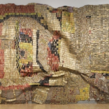 
                           
                           El Anatsui (Ghanaian, b. 1944). Earth’s Skin, 2007. Aluminum and copper wire, 177 × 394 in. (449.6 × 1000.8 cm). Courtesy of Guggenheim Abu Dhabi
                           
                           