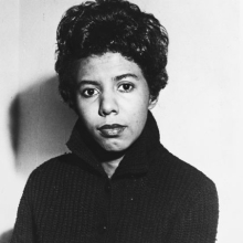 
                           
                           Unknown photographer. Portrait of dramatist Lorraine Hansberry, circa 1950s. Gelatin silver print. Photographs and Prints Division, Schomburg Center for Research in Black Culture, The New York Public Library, Astor, Lenox and Tilden Foundations
                           
                           