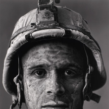 
                           
                           Louie Palu (Canadian, b. 1968). U.S. Marine Gysgt. Carlos “OJ” Orjuela, age 31, Garmsir District, Helmand Province, Afghanistan, from Project: Home Front, 2008. Inkjet print, artist’s proof, 211⁄2 x 141⁄4 in. (54.6 × 36.2 cm). The Museum of Fine Arts, Houston, gift of Joan Morgenstern. © Photographer Louie Palu
                           
                           