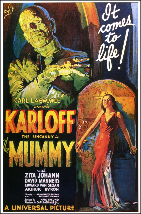 Theatrical release poster for The Mummy, 1932