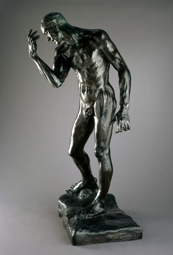 Auguste Rodin: Pierre de Wiessant, Monumental Nude (Pierre de Wiessant, nu monumental)