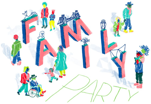 Jimmy Mezei Family Party promotional design