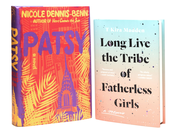 Book covers for Long Live the Tribe of Fatherless Girls and Patsy
