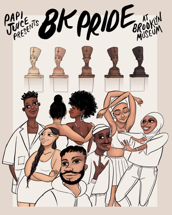 Mohammed Fayaz: Papi Juice Brooklyn Pride illustration