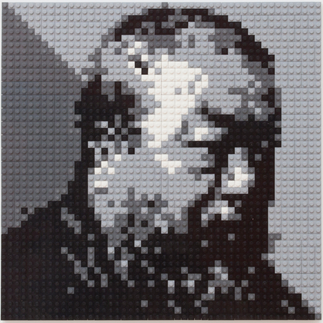 Ai Weiwei: Single Panel Portrait of Ai Weiwei