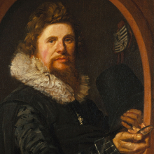 <p>Frans Hals (Dutch, circa 1580–1666). <em>Portrait of a Man</em>, circa 1614–15. Oil on canvas, 29 × 21<sup>3</sup>⁄<sub>4</sub> in. (73.7 × 55.2 cm). Brooklyn Museum, Gift of the executors of the estate of Colonel Michael Friedsam, 32.821</p>