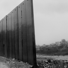 <p>Josef Koudelka (Czech, born 1938). Detail from <em>Wall: Israeli & Palestinian Landscape 2008–2012</em> (Shu'fat refugee camp, overlooking Al 'Isawiya, Jerusalem), 2008–12. Pigment print, 32<sup>7</sup>⁄<sub>8</sub> x 100 in. (83.5 x 254 cm). © Josef Koudelka/Magnum Photos</p>