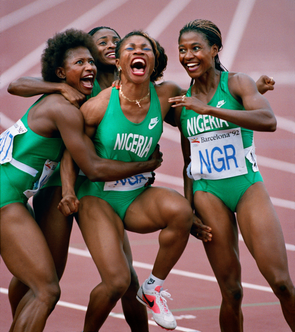 Ken Geiger: Nigerian Relay Team, Olympics, Barcelona