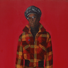 
                          
                          Barkley Hendricks (American, 1945–2017). Blood (Donald Formey), 1975. Oil and acrylic on canvas, 72 x 501/2 in. (182.9 x 128.3 cm). Courtesy of Dr. Kenneth Montague | The Wedge Collection, Toronto. © Estate of Barkley L. Hendricks. Courtesy of the artist’s estate and Jack Shainman Gallery, New York. (Photo: Jonathan Dorado, Brooklyn Museum)
                          
                          