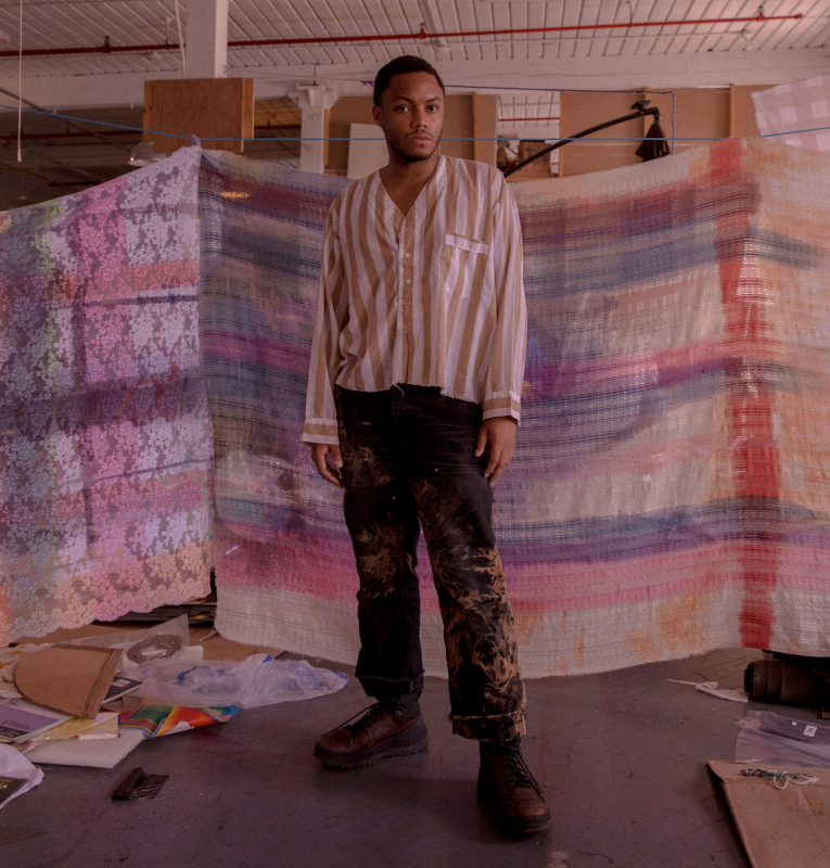 Eric N. Mack: Lemme walk across the room