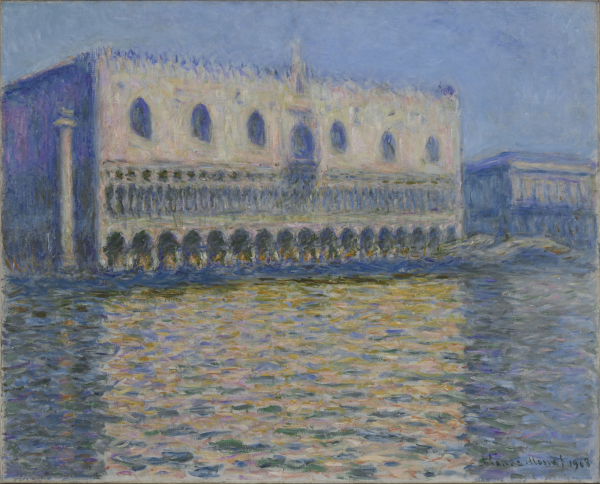 Claude Monet: The Doge’s Palace (Le Palais ducal)