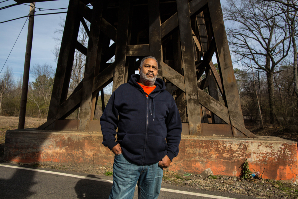 Anthony Ray Hinton in Quinton, Alabama, where he has lived since 2015, when he was released from death row