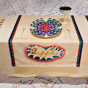 <p>Judy Chicago (American, b. 1939). <em>The Dinner Party</em> (Sappho place setting), 1974–79. Mixed media: ceramic, porcelain, textile. Brooklyn Museum, Gift of the Elizabeth A. Sackler Foundation, 2002.10. © Judy Chicago. Photograph by Jook Leung Photography</p>
