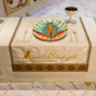 <p>Judy Chicago (American, b. 1939). <em>The Dinner Party</em> (Saint Bridget place setting), 1974–79. Mixed media: ceramic, porcelain, textile. Brooklyn Museum, Gift of the Elizabeth A. Sackler Foundation, 2002.10. © Judy Chicago. Photograph by Jook Leung Photography</p>