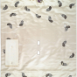 <p>Judy Chicago (American, b. 1939). <em>The Dinner Party</em> (Elizabeth R. runner), 1974–79. Silk satin, cotton/linen base fabric, woven interface support material (horsehair, wool, and linen), cotton twill tape, silk, synthetic gold cord, pearls, satin fabric, colored silk thread, 52 1/2 × 30 1/4 in. (133.4 × 76.8 cm). Brooklyn Museum, Gift of the Elizabeth A. Sackler Foundation, 2002.10. © Judy Chicago</p>