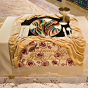 <p>Judy Chicago (American, b. 1939). <em>The Dinner Party</em> (Artemisia Gentileschi place setting), 1974–79. Mixed media: ceramic, porcelain, textile. Brooklyn Museum, Gift of the Elizabeth A. Sackler Foundation, 2002.10. © Judy Chicago. Photograph by Jook Leung Photography</p>
