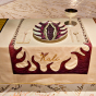 <p>Judy Chicago (American, b. 1939). <em>The Dinner Party</em> (Kali place setting), 1974–79. Mixed media: ceramic, porcelain, textile. Brooklyn Museum, Gift of the Elizabeth A. Sackler Foundation, 2002.10. © Judy Chicago. Photograph by Jook Leung Photography</p>