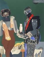 Romare Bearden: Before the First Whistle