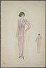 Fashion and Costume Sketch Collection, 1912-1950.