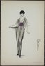 Fashion and Costume Sketch Collection, 1912-1950.