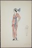 Fashion and Costume Sketch Collection, 1912-1950.