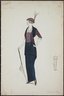 Fashion and Costume Sketch Collection, 1912-1950.