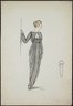 Fashion and Costume Sketch Collection, 1912-1950.