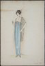 Fashion and Costume Sketch Collection, 1912-1950.