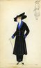 Fashion and Costume Sketch Collection, 1912-1950.