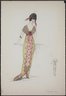 Fashion and Costume Sketch Collection, 1912-1950.