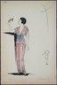 Fashion and Costume Sketch Collection, 1912-1950.