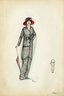 Fashion and Costume Sketch Collection, 1912-1950.