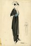 Fashion and Costume Sketch Collection, 1912-1950.