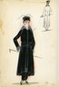 Fashion and Costume Sketch Collection, 1912-1950.