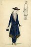 Fashion and Costume Sketch Collection, 1912-1950.