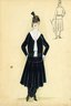 Fashion and Costume Sketch Collection, 1912-1950.