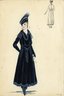 Fashion and Costume Sketch Collection, 1912-1950.