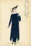 Fashion and Costume Sketch Collection, 1912-1950.