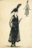 Fashion and Costume Sketch Collection, 1912-1950.