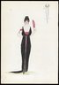 Fashion and Costume Sketch Collection, 1912-1950.