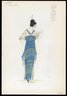 Fashion and Costume Sketch Collection, 1912-1950.