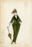 Fashion and Costume Sketch Collection, 1912-1950.