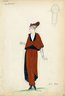 Fashion and Costume Sketch Collection, 1912-1950.