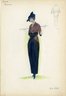 Fashion and Costume Sketch Collection, 1912-1950.