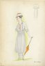 Fashion and Costume Sketch Collection, 1912-1950.