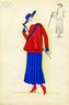 Fashion and Costume Sketch Collection, 1912-1950.